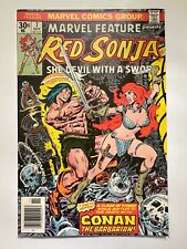 Marvel Feature #7 Red Sonja vs Conan Marvel 1976 VG-VG+ picture