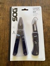 SOG PowerPint Multitool And Centi II Kit Knife - Black - NEW 18 Tools In 1. #2 picture