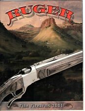 Ruger Fine Firearms 2001 Catalog  (j1000 picture