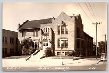McCook Nebraska~YMCA~2 Story Brick~Mission Revival Style~1930s RPPC picture