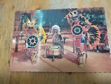 Indian Shield Dancers, Antique Vintage Souvenir Postcard picture