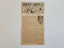 Smoky Burgess 1955 Sporting News Hats Off Panel picture
