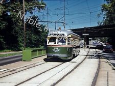 1995 SEPTA PCC 2732 Trolley Philadelphia 41st & Girard Kodachrome 35mm Slide picture