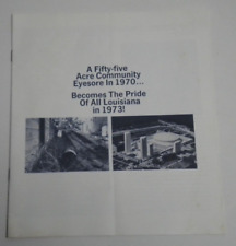 Vintage 1973 Louisiana Superdome Booklet Pamphlet 70s New Orleans Eyesore picture