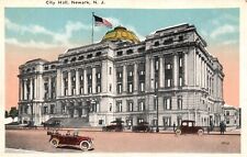 Postcard NJ Newark New Jersey City Hall 1918 White Border Vintage PC J4109 picture