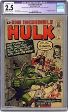 Incredible Hulk #5 CGC 2.5 RESTORED 1963 4326430003 picture