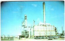 Vintage Postcard Sarnia Ontario Canada View of International Oil Benzine Unit picture