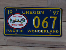 Oregon 1997 Rose city Model T plate picture