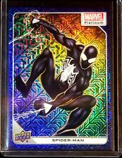 2023 Upper Deck Marvel Platinum Spiderman Card 83 BLUE TRAXX ~175/499 PACK FRESH picture