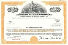 Georgia Power Co. - $10,000 Specimen Bond - Specimen Stocks & Bonds picture