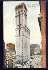 VTG Antique (pre-1916) Postcard Times Building, New York NY picture