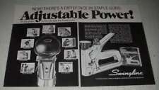 1976 Swingline Powermatic Staple Gun Ad - Adjustable Power picture