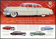 1950 Cadillac Fleetwood 75 limo Series 61 62 Sixty Special cars vintage print ad picture