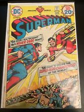 SUPERMAN #276 (1974) *Key—Capt. Thunder/Shazam* (FVF) **Bright & Glossy** picture