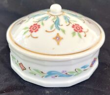 Vintage Porcelain Trinket Box ( Round) Japan Prestige Place Venetian Collection picture