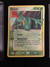 Treecko Gold Star 109/109 EX Team Rocket Returns Holo Pokemon Card Mint Swirl picture