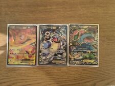 Pokémon Full Art Charizard, Blastoise, Venusaur XY121, XY122, XY123 Promo picture
