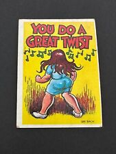 Topps 1965 Monster Greeting Trading Card #31 Robert Crumb At Least Your Nose picture