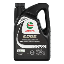 EDGE 0W-20 Advanced Full Synthetic Motor Oil, 5 Quarts picture