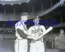 KFM7-288 1958 BRAVES LEW BURDETTE & BILLY BRUTON MLB 4