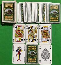 Old Vintage * NORWICH BITTER BEER * Advertising Art Pack Playing Cards BREWERY picture