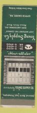 Matchbook Cover - Young Supply Upper Darby PA garage door picture
