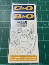 C&O B&O Railroad Timetable picture