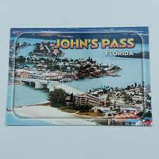 Postcard - John's Pass - Madeira Beach, Florida Aerial View  picture