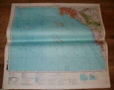AUTHENTIC Soviet Russian Topographic Map SAN DIEGO, CALIFORNIA USA Ed.1981 picture