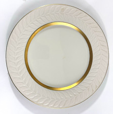40's Theodore Haviland NY Fine China Embassy Replacement Dinner Plate Gold Band picture