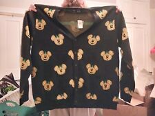 Cakeworthy Mickey Pumpkin Adult Cardigan Size 2X picture