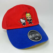 Bioworld My Hero Academia All Might x Hello Kitty & Friends Baseball Cap Hat NEW picture