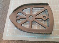 Vintage Sad Iron Footed Trivet - Cast Iron - Great Paperweight - gwS1 picture