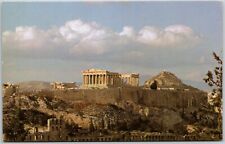 The Acropolis, Athens, Greece, In Flight with TWA - Postcard picture