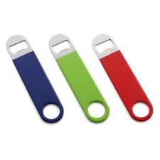 3 Pack Heavy Duty Stainless Steel Flat Bottle Opener, Solid Easy to Use Best ... picture