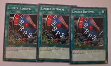 3 x Yu-Gi-Oh - Limiter Removal - AMDE-EN053 Rare 1st Edition Playset picture