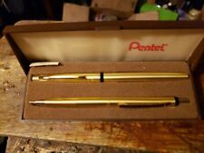 Vintage Pentel PRS6 Pen And Pencil Set In Box Great Condition picture
