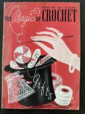 The Magic Of Crochet GIFTS 1941 No 168 Pattern Book Vintage BAZAAR CRAFT SHOW picture
