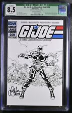 GI JOE #224 GREAT LAKES COMIC CON SKETCH VAR SGN BY JASON MOORE CGC 8.5 W/ COA picture