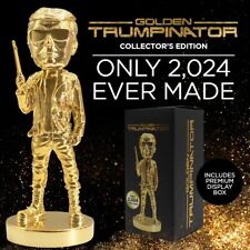 The GOAT NEW Gold Trumpinator Bobblehead (Limited Run of 2024 Units) SOLD OUT picture