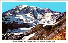 Ashford WA-Washington, Ind Paintbrush, Mt Rainier, Vintage Postcard picture