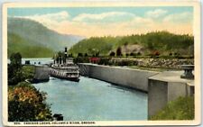Postcard - Cascade Locks, Columbia River, Oregon picture