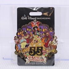 C2 Disney WDI LE Pin 55 Years Pirates Of The Caribbean Red Head picture