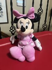 Disney Baby Minnie Mouse Plush 12’ Pink Bow & Dress picture