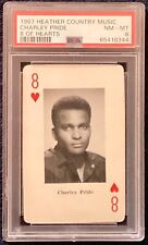 1967 Heather Country Music CHARLEY PRIDE PSA 8 Rookie RC Pop 1 , 3 higher HOF picture