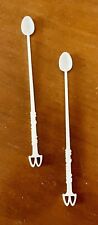 2 Vintage McDonald's McSpoon Coffee Spoons, Stirs, Stirrers, Banned picture