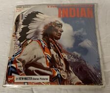 The American Indian 1958 view-master 3 reel packet B725 New Sealed picture