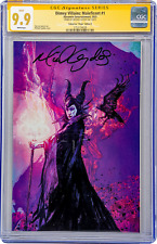 Disney Villains Maleficent #1 Variant B CGC SS 9.9 MINT Signed Michael Gaydos picture