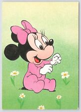 Comics~Walt Disney~Disney Babies~Minnie Mouse~White Flowers~c1985~Continental PC picture
