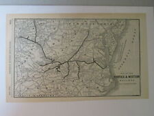 Original map of the Norfolk & Western Railway ~ 1904 picture